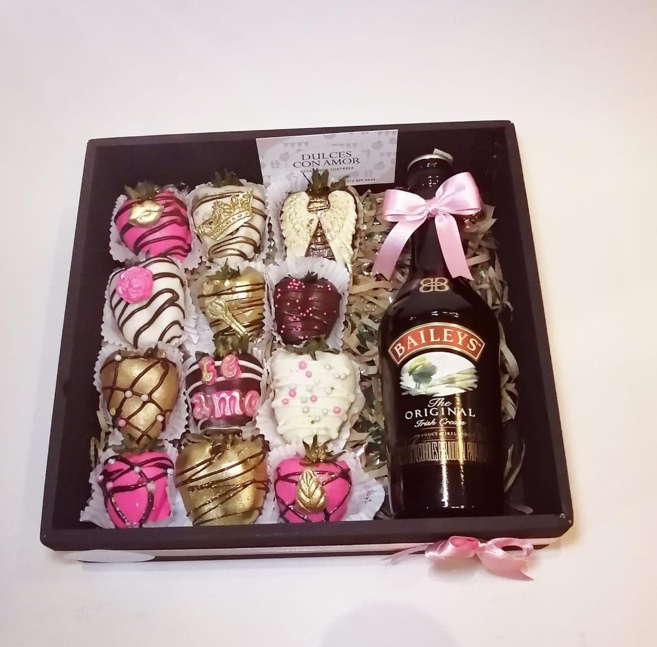 Desayuno Baileys con Fresas