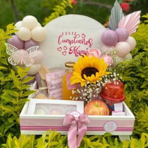 Desayuno Arreglo Floral con Bonyurt