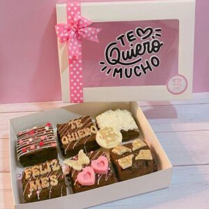 Caja 6 Brownies Decorados