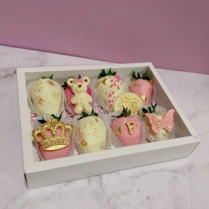 Fresas Cubiertas en Chocolate x8