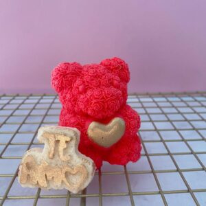 Oso de Rosas en Chocolate
