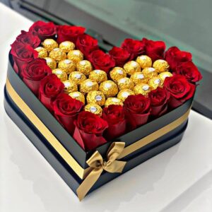 Caja Ferrero con Rosas