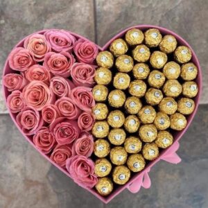 Caja Corazón Ferrero Premium